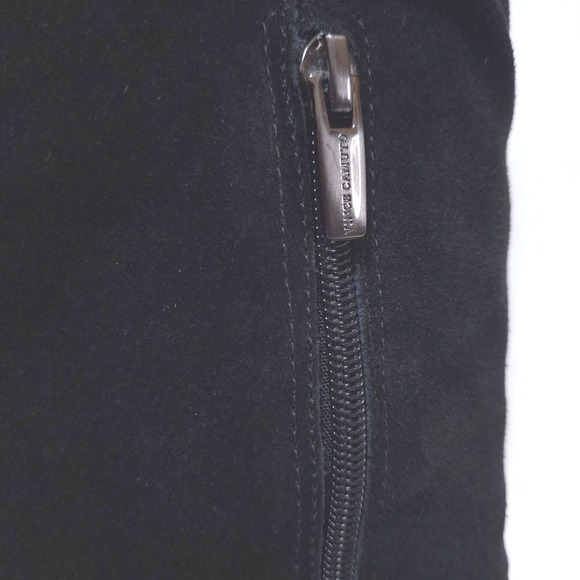 Vince Camuto Alimber Black Suede Leather Slouchy‎ Knee High Boots Women Size 8.5 - Picture 12 of 13